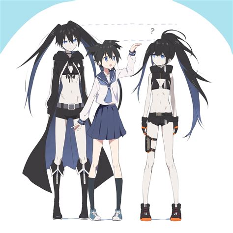 black rock shooter nude|black rock shooter (character), black rock shooter, animated, .